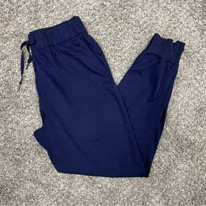 Ajisa joggers womens medium navy blue‎ athletic performance gym